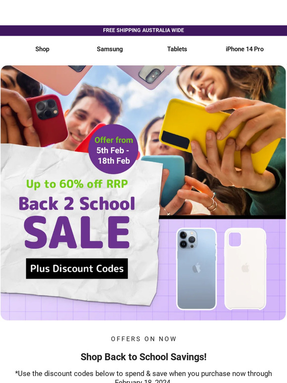 Up to 60% OFF + Discount Codes