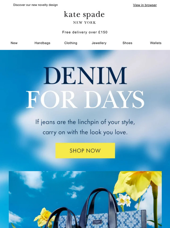 Kate Spade UK Limited Email Newsletters Shop Sales, Discounts, and