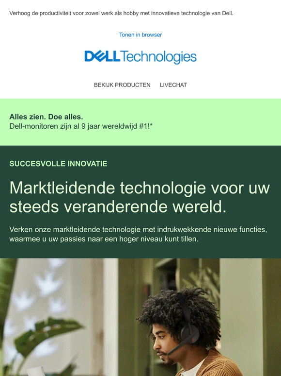 Meer innovatieve technologie zodat u meer kunt doen in de wereld.