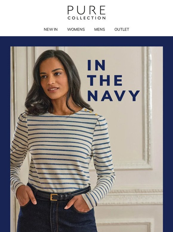 In The Navy | Shop The Edit