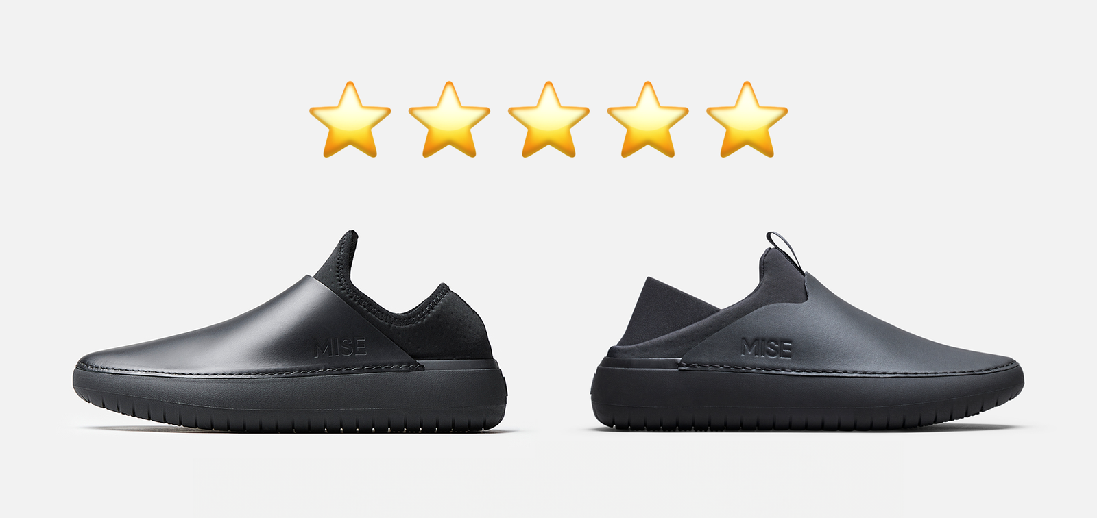 Mise non-slip black leather shoes with removable insoles. Modularity is foundational to our footwear. Removable  main image 2