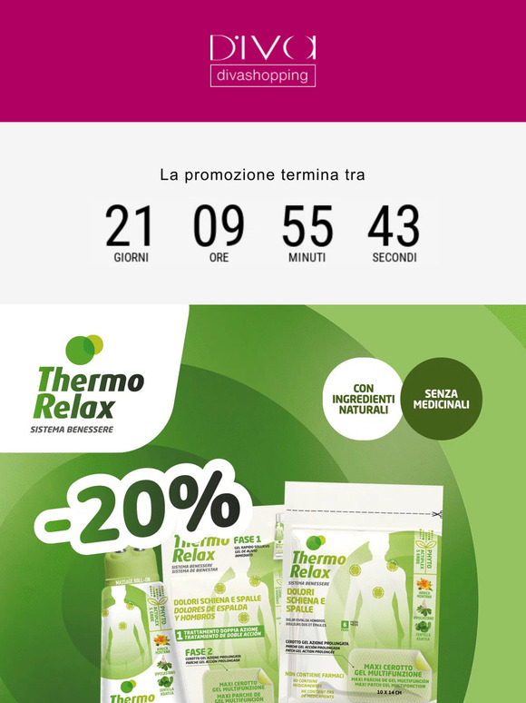 Sconto 30% + Cerotto OMAGGIO