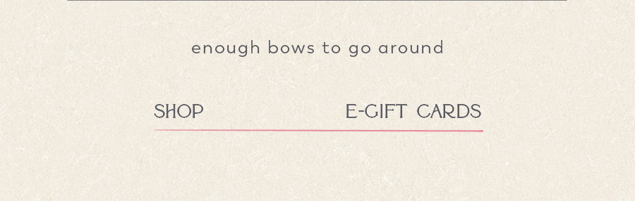 Shop E-Gift Cards