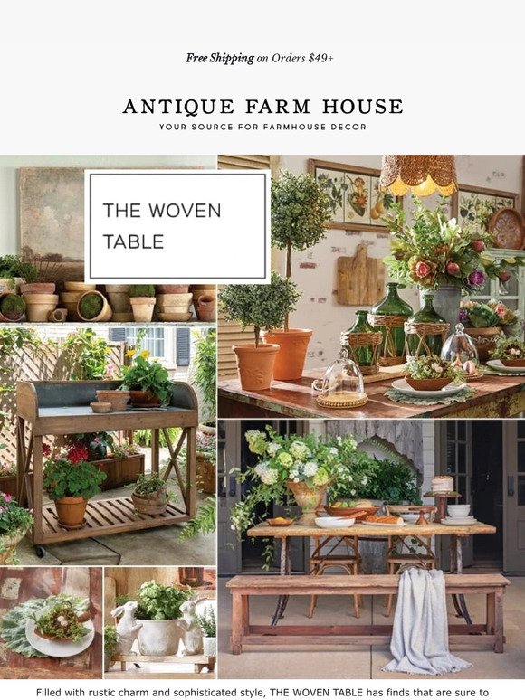 ❤️{THE WOVEN TABLE} event launched