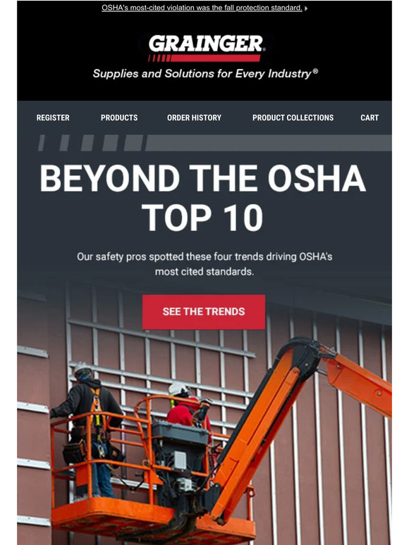 Grainger Email Newsletters Shop Sales, Discounts, and Coupon Codes