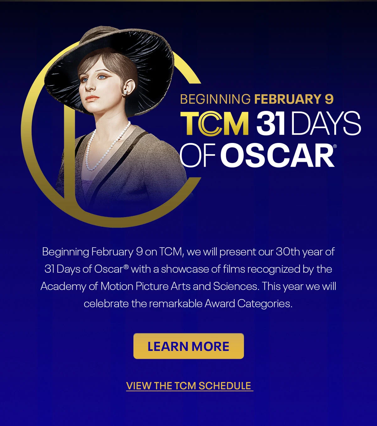 Join Us For 31 Days of Oscar® Beginning February 9 Milled