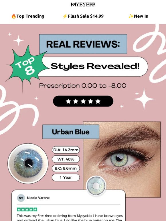 Real Reviews: Top 8 Styles Revealed!💞