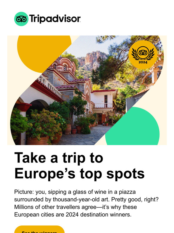 TripAdvisor - Singapore: Where To Go In Europe In 2024 | Milled