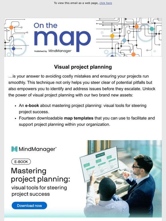 MindManager: On the Map Q1 2024 | Visual project planning | Milled