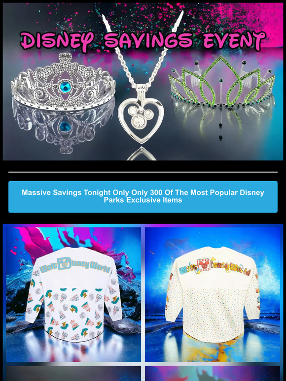 ⭐️ Our Biggest Ever Disney Savings Event - Tonight Only