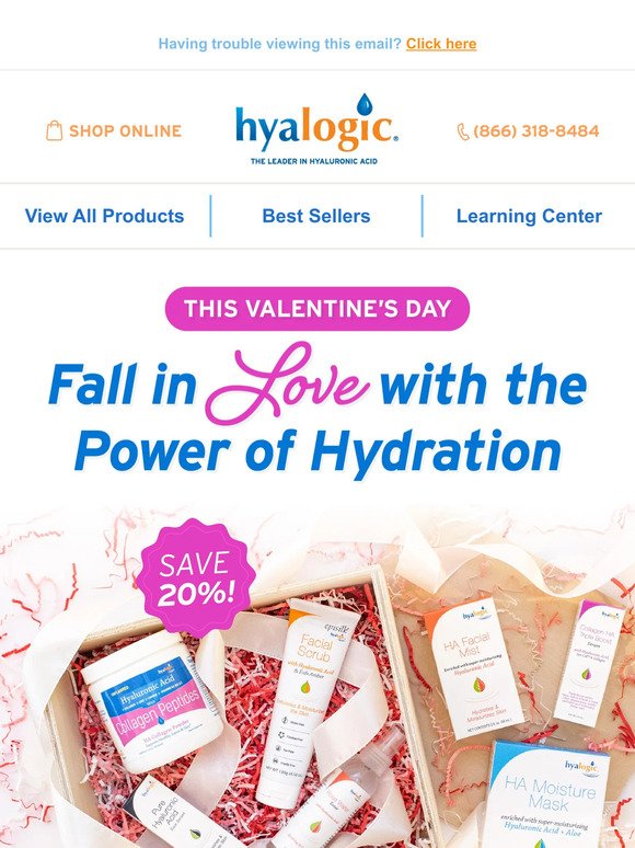 A Hyaluronic Acid Sale to LOVE (+ Free S&H)