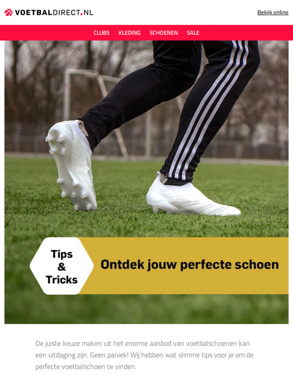 Voetbaldirect.nl: Wat is de perfecte voetbalschoen? Ontdek onze handige ...