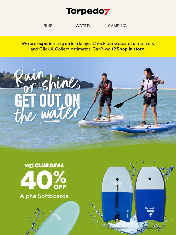 Torpedo7 Australia Ready, Set, Splash! 💦 Dive into EPIC savings! Milled