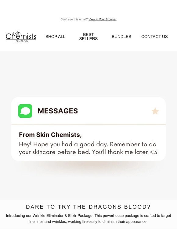 YOU HAVE [1] NEW MESSAGE!