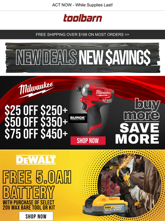 😎 NEW deals, NEW $avings - Limited Supply!