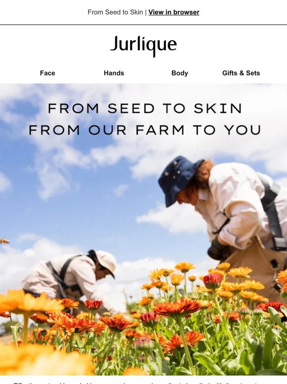 🌱🌸 Fresh Farm-to-Face Skincare!