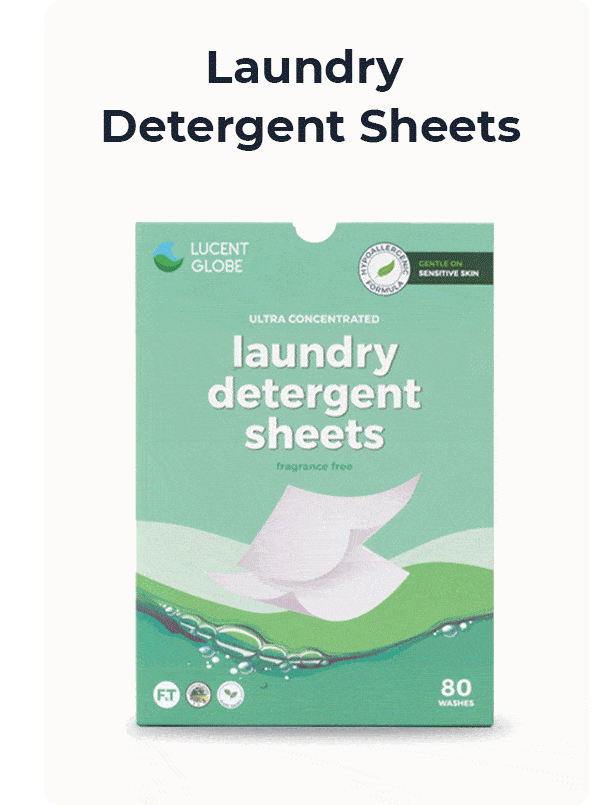 Lucent Globe Ultimate Laundry Sheet Test 👚 Milled