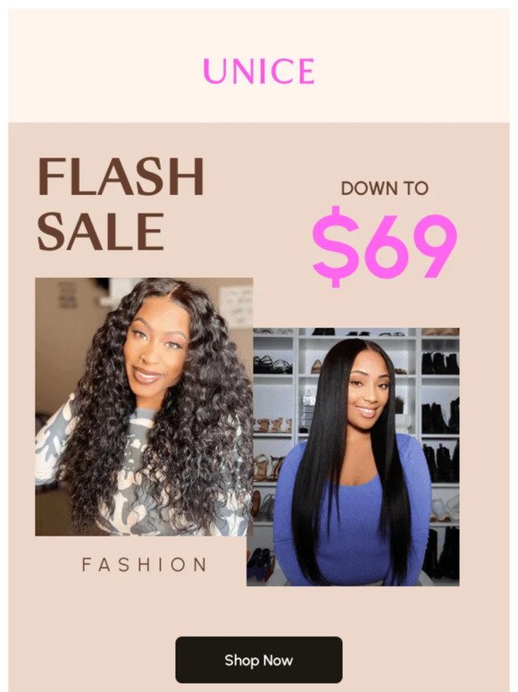 $69 get a natural black pre-plucked straight lace part wig 