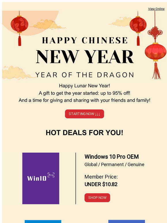 Gone In A Flash ⚡ $9.67 Lunar New Year Deals!