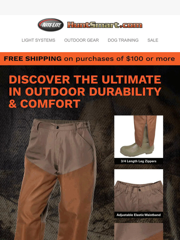 Hunt Smart NEW Elite Pro 1000 Denier Pants Milled