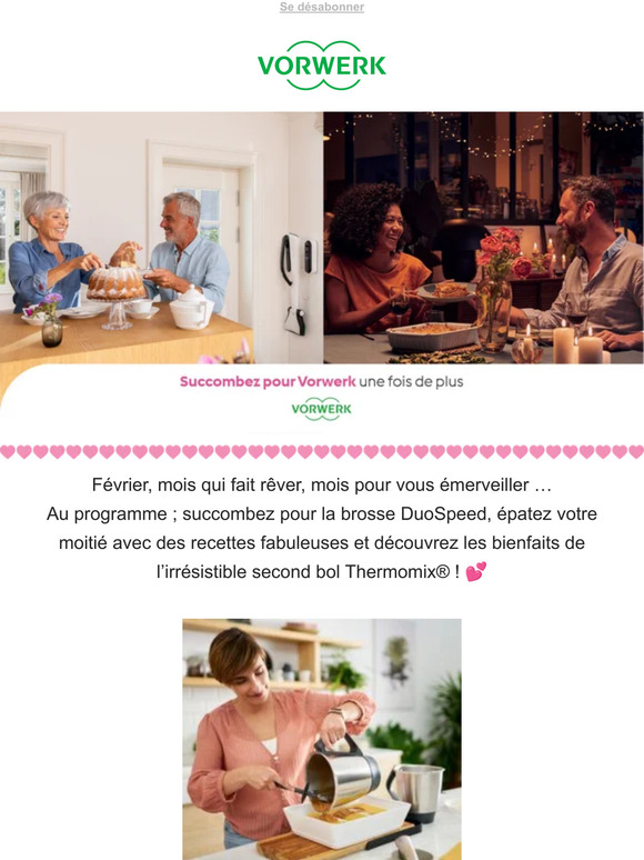 Vorwerk vous réchauffe le cœur 💌
