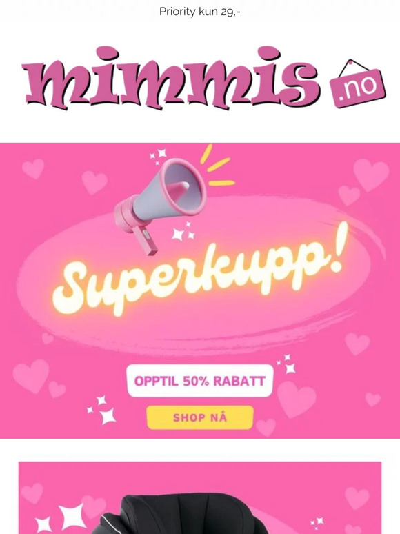 SUPERKUPP 📢 Opptil 50% rabatt 🛍️