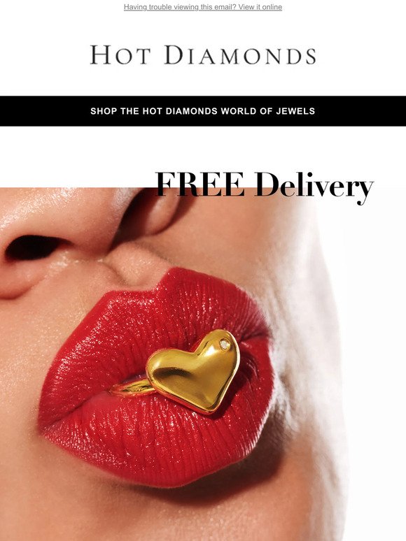 Last weekend for Valentine's Free Delivery