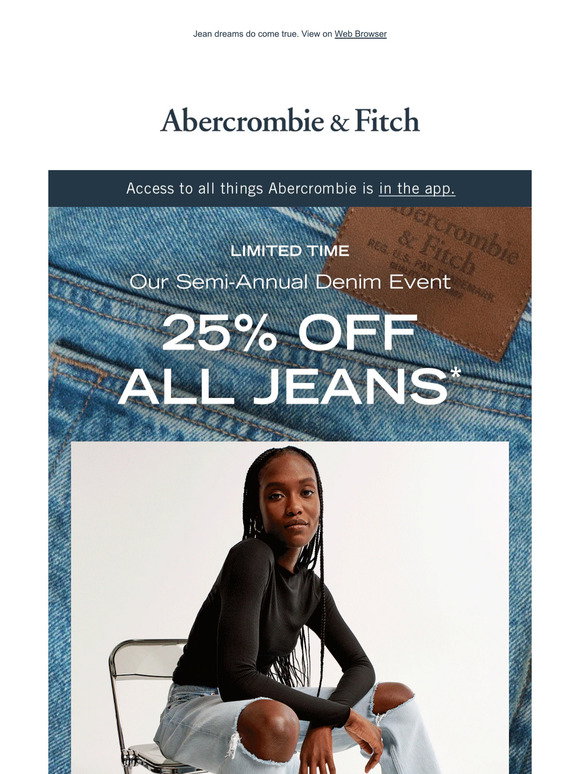 Abercrombie &amp; Fitch Email Newsletters: Shop Sales, Discounts, and ...