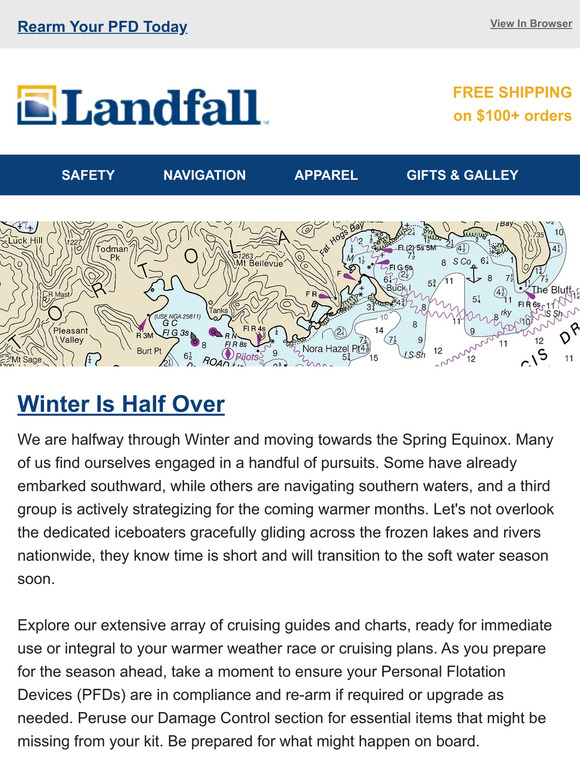 Get Ready To Embark - Winter is Half Over