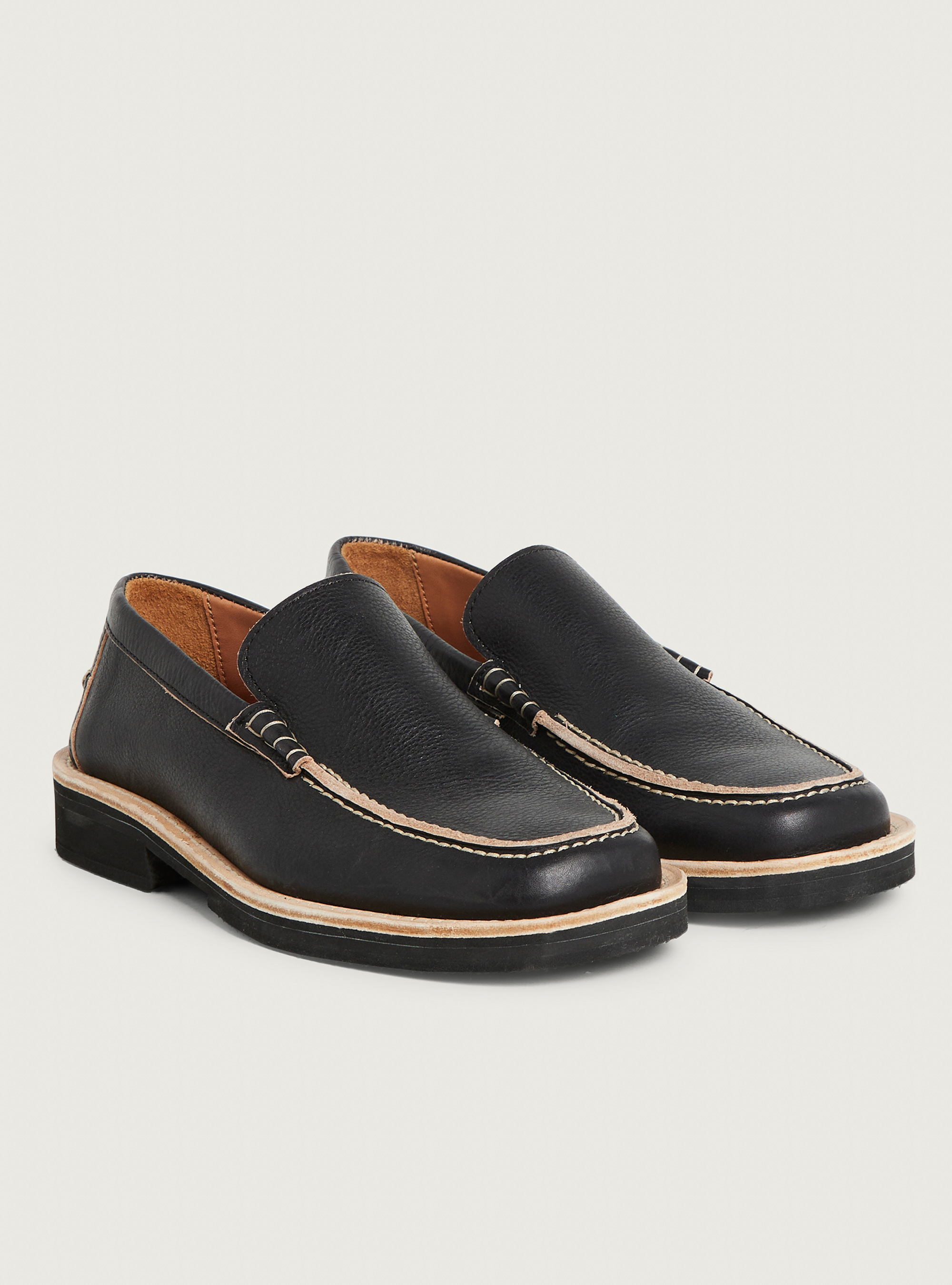 Mocassins cuir