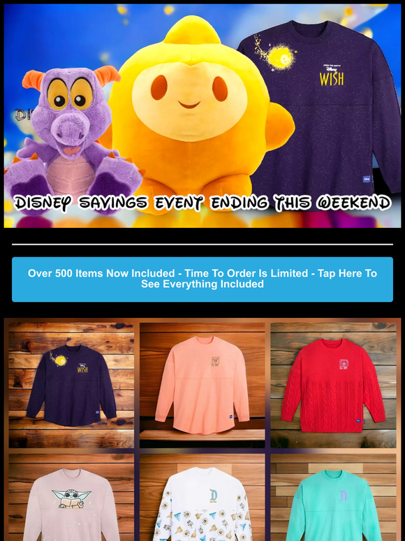 🎀 Disney Saving Event Ending!