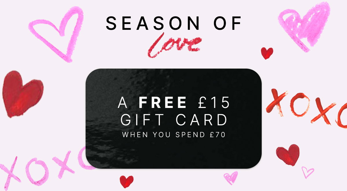 A FREE £15 GIFT CARD WHEN YOU SPEND £70