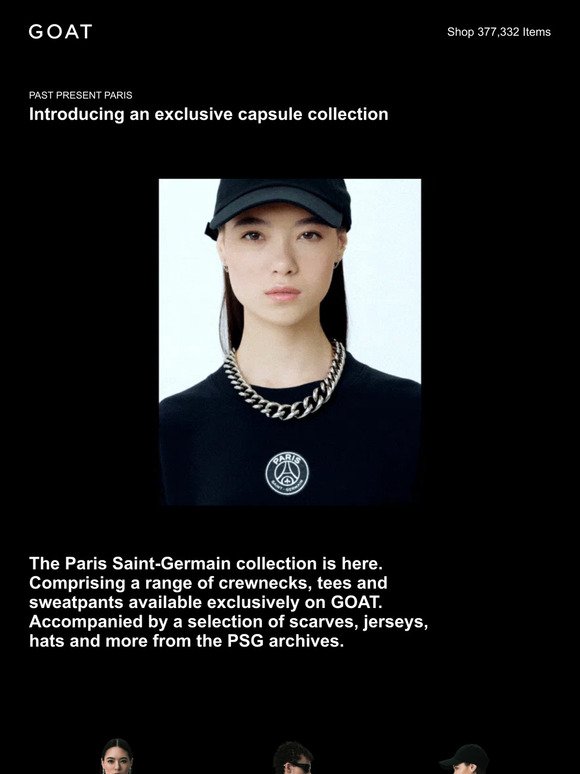 [SEED] GOAT EXCLUSIVE: Paris Saint-Germain Collection