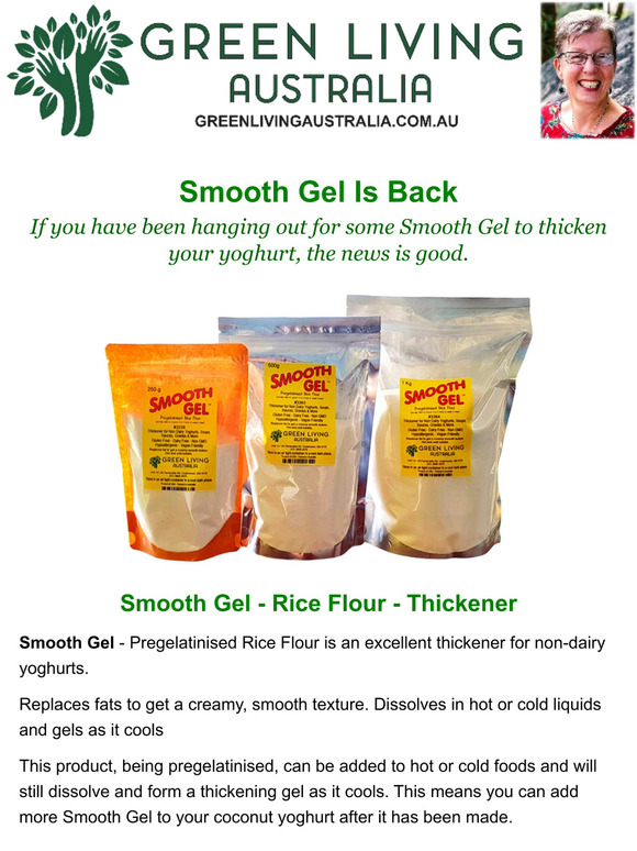 Smooth Gel is Back In Stock