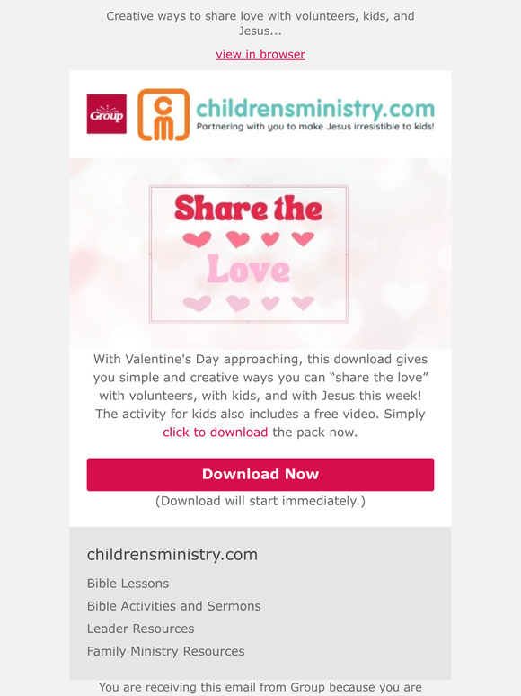 FREE "Share the Love" Download!