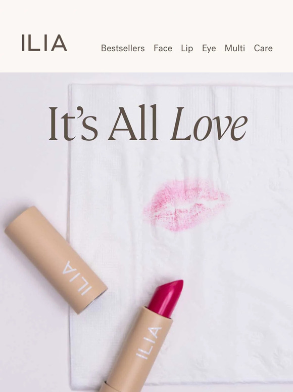 ILIA Beauty Email Newsletters Shop Sales, Discounts, and Coupon Codes