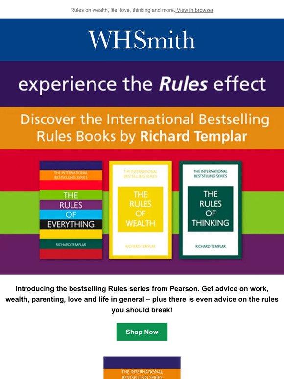 Experience the bestselling Rules series