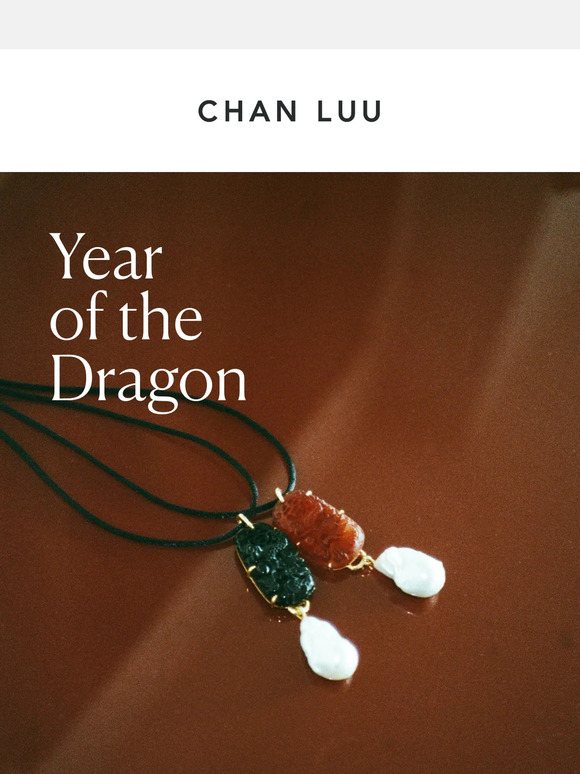 Chan Luu The Horn Necklace Milled