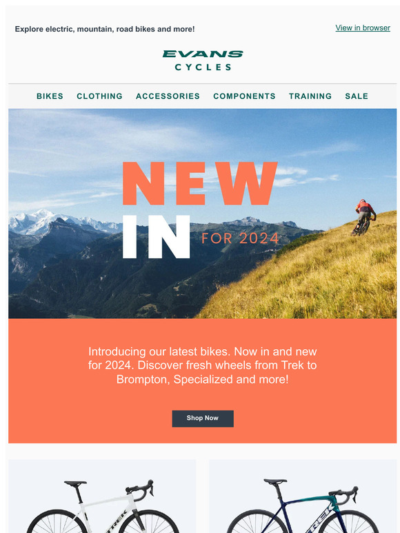 Evans Cycles New in for 2024 🚴 Milled