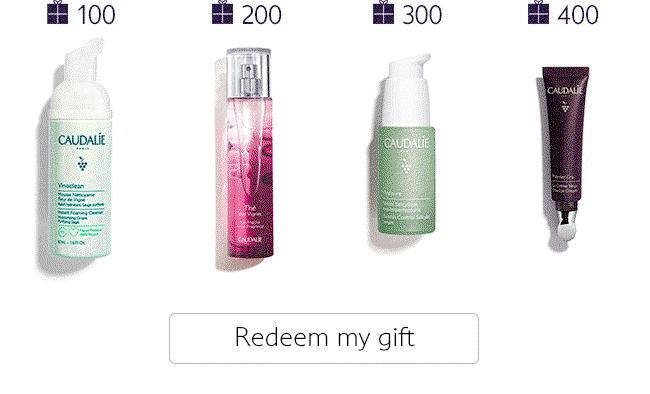 Earn points and exchange them for free products or a Spa treatment.