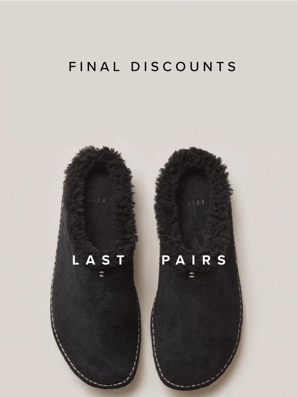 Final Discounts | Last Pairs