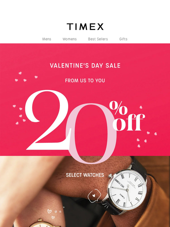 Timex US/CAN Email Newsletters Shop Sales, Discounts, and Coupon Codes