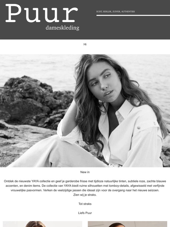 Ontdek de nieuwste YAYA collectie.