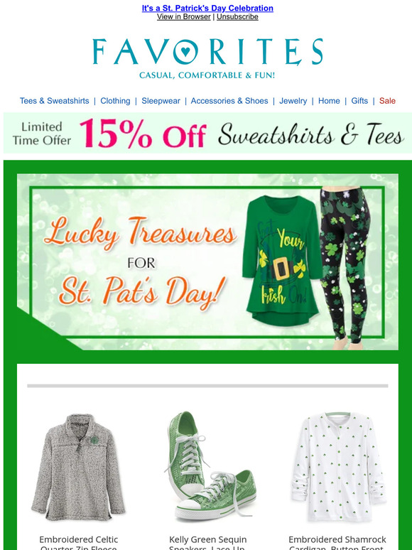 Catalog Favorites The Leprechauns Made Us Do It Fun Stuff For St