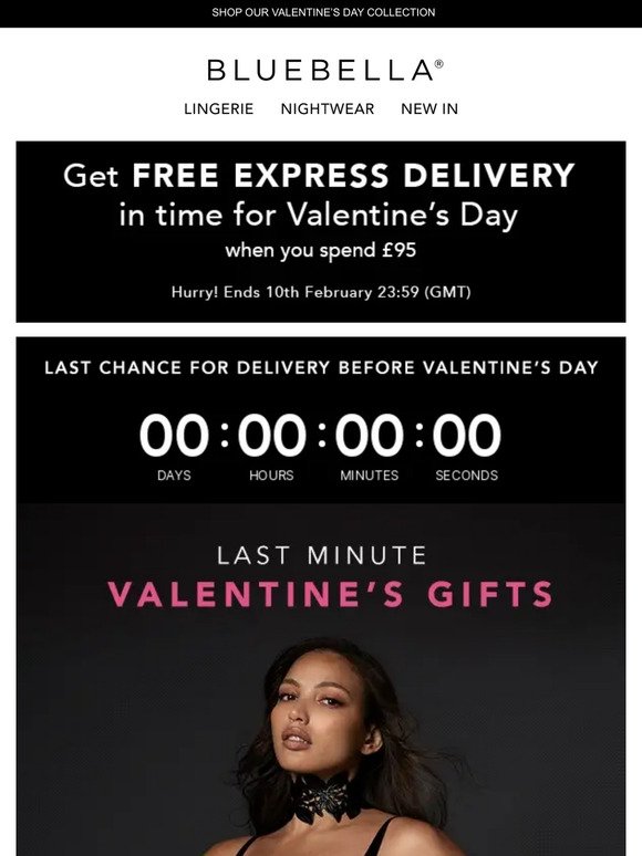 Last chance: get your gifts in time for 💘 Day
