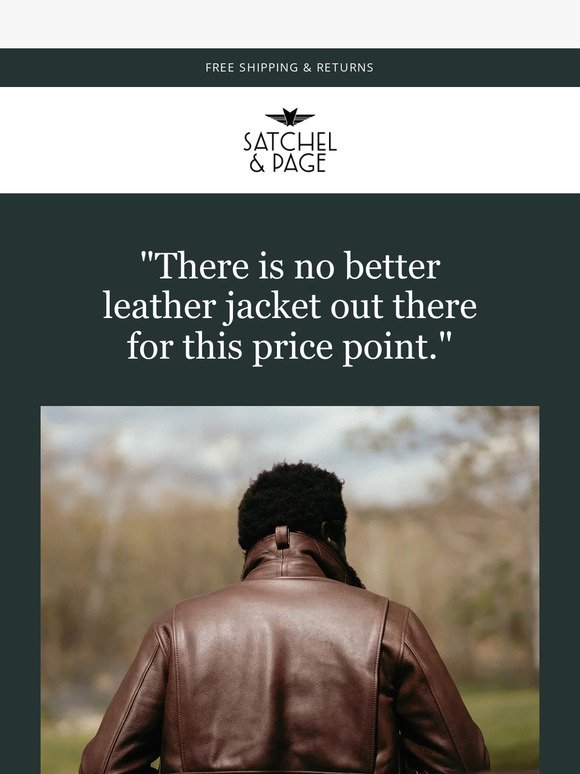 “This jacket is a head turner.” ⭐⭐⭐⭐⭐