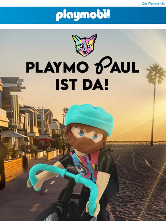 PLAYMOBIL Special Plus 71478 Rennradfahrer Paul ab 4 Jahren PLAYMOBIL Special Plus 71478 Rennradfahrer Paul ab 4 Jahren