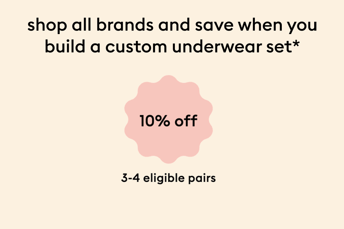 Thinx Build your own undie set Milled