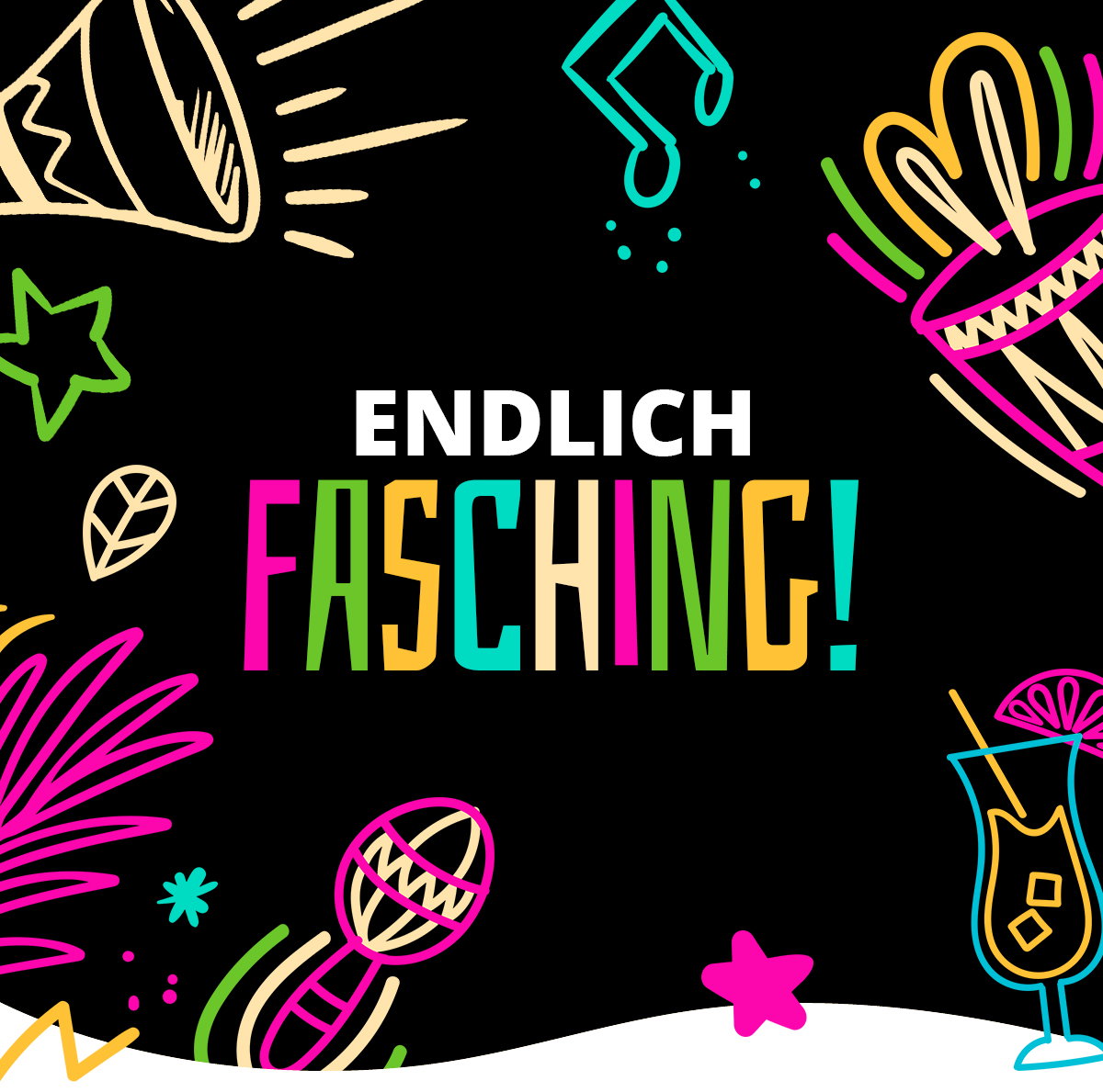 Fasching bei Kirstein.de