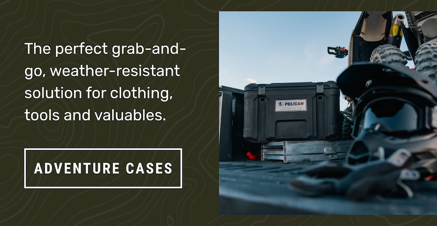The perfect grab-and-go, weather resistant solution for clothing, tools and valuables.